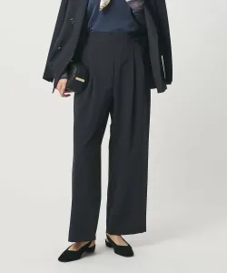 Широкие брюки T/W (можно стирать) United Arrows, цвет Navy