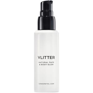 Хайлайтер vlitter natural face & body glow Und Gretel, warm sun 02, объем 30 мл