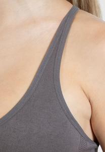 Спортивный бюстгальтер с легкой поддержкой CETRINA SCRUNCH Smilodox, антрацит