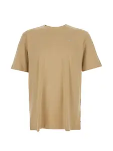 Футболка с логотипом Diesel, бежевый