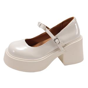 WOXXXN Женские туфли Мэри Джейн экрю, цвет Ecru