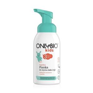 Мягкая пенка для мытья тела и рук с 3 лет, 300мл Only Bio Kids