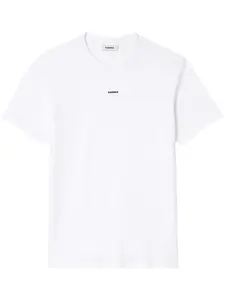 Футболка с вышитым логотипом SANDRO, белый
