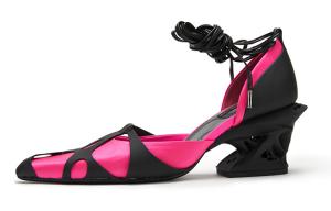 Sugar free Series High Heels Women's DAPHNE LAB, розовый черный