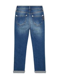 Philipp Plein Italic узкие джинсы Plein, синий