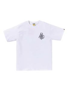 A BATHING APE футболка с логотипом, белый