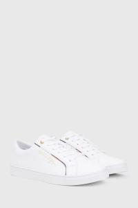 Фирменные белые кроссовки Tommy Hilfiger, белый