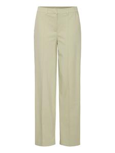 Широкие брюки со складками ICHI Kate, светло-зеленый