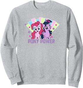 Толстовка My Little Pony: Friendship Is Magic Glitter Pony Power V2, серый
