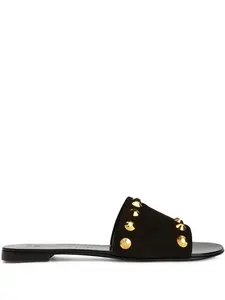 Декорированные сандалии Shirley Giuseppe Zanotti, черный