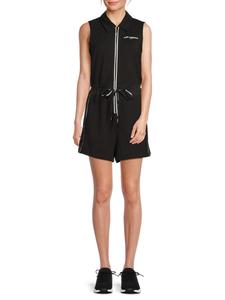 Комбинезон без рукавов с логотипом Karl Lagerfeld Paris, черный