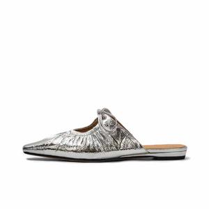 Сандалии с закрытым носком женские SHOEMAKER QUEEN, Silver