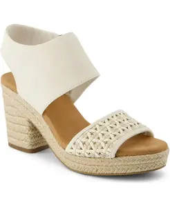 Женские сандалии Majorca на платформе TOMS, белый