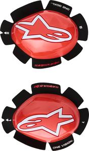Наколенники Alpinestars gp tech, Red/White