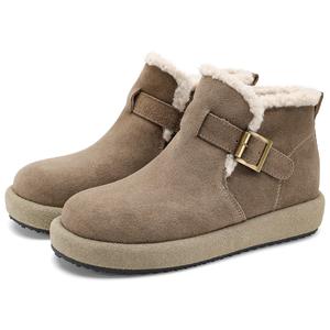 D:FUSE SCANDINAVIA Теплые износостойкие утепленные ботинки на платформе для женщин - хаки, цвет Khaki