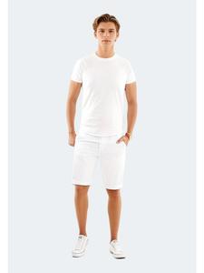Тканевые шорты Alessandro Salvarini, белый