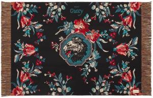 Пледы, пледы для дивана и флисовые одеяла GUCCI, черный