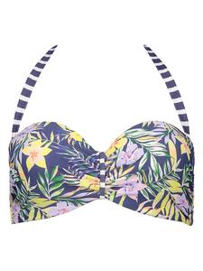 Верх бикини Summer Venice Beach, цвет dunkelblau/gelb