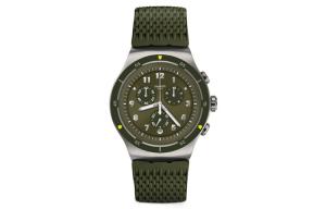 Унисекс часы YOS461 SWATCH, зеленый