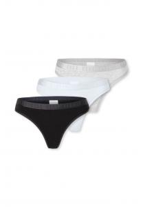 Трусики-Танга - супермягкие Elle, черный