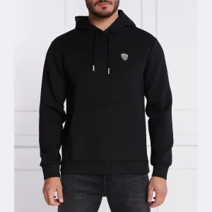 Толстовка обычного кроя Ea7, черный