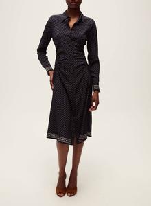 Платье Lex в цвете «Темно-синее» Veronica Beard, темно-синий/мультиколор