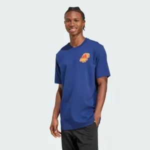 Футболка с капюшоном adidas с графическим принтом «Арахисовое масло и джем»