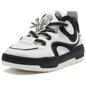 XTEP Низкие, износостойкие, противоскользящие кроссовки для скейтбординга, женские, белые, черные