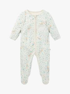 Детский комбинезон с застежкой-молнией из хлопковой смеси MORI, Peter Rabbit Print