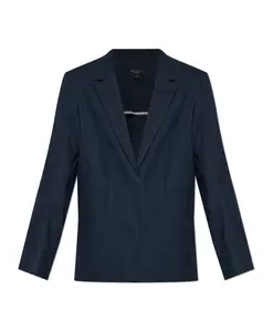 Блейзер с открытыми лацками Rag & Bone, синий