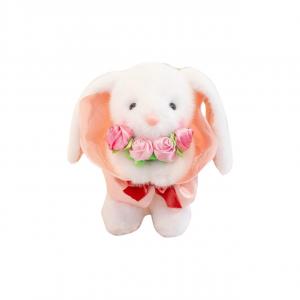 Плюшевая куколка Hugging Flower Collection Bunny, Bear, Panda, высота 28 см XIWANTONG