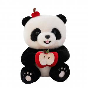 Плюшевая кукла National Treasure Panda Apple And Umbrella высотой 25см/35см Pissie
