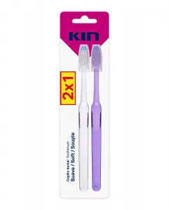 Упаковка мягких зубных щеток 2 шт. Kin