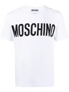 Футболка с логотипом Moschino, белый