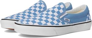Кроссовки Unisex Vans Classic Slip-On Checkerboard, Color Theory Checkerboard Heritage Blue