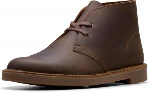 Мужские ботинки Clarks Shepton с шнуровкой, темно-коричневый