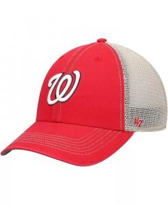 Мужская кепка Red Washington Nationals Trawler Clean Up Trucker Snapback '47 '47 Brand