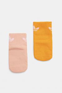 Детские носки 2 пары Adidas Originals, оранжевый