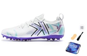 KELME Футбольные бутсы Ji Di 5.0 MG Multi Ground с защитой от истирания, унисекс, белые, многоцветные
