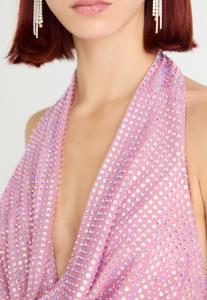 Коктейльное платье / Вечернее платье IGGY HALTERNECK EMBELLISHED MIDI DRESS WAL G., розовый