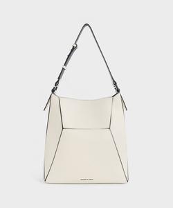 Геометрическая сумка-тоут Насрин Charles & Keith, цвет Multi