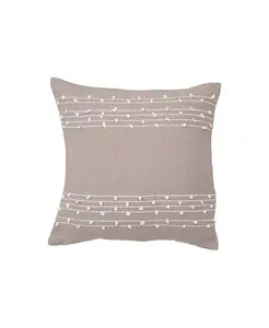 Декоративная подушка Tabb Dune белого цвета, песочно-бежевого цвета, с текстурированными декоративными чехлами для дивана и кровати Carol & Frank, brown