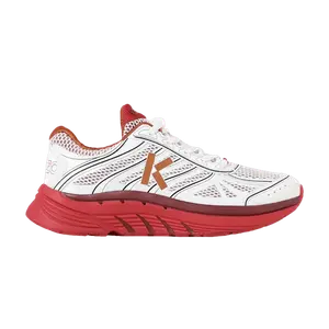 Кроссовки Kenzo Pace Trainer White Medium Red, белый