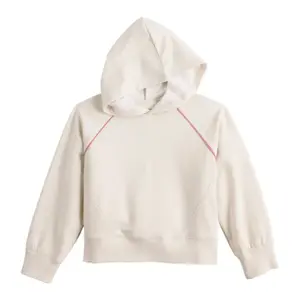 Детская худи с прямым кроем для девочек 4-12 лет Jumping Beans, цвет white oak