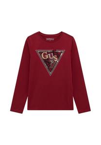 Топ Guess Long sleeved top, Rot/Red