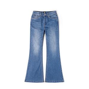Lee Джинсы женские Medium Light Blue тонкие расклешенные