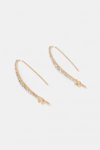 Серьги Elisabetta Franchi, золотой