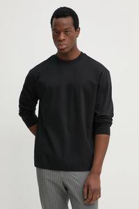 Хлопковая водолазка Boss, черный