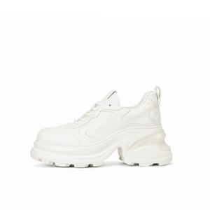 Женские кроссовки Low Top Chunky с поддержкой стопы и увеличенной высотой Rosa Bianca, белый