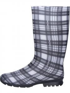 Резиновые сапоги Spirale, цвет schwarz/weiss kariert